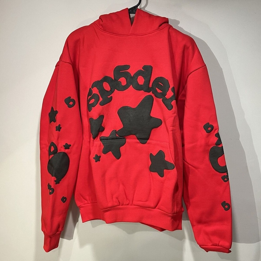 Red Beluga Sp5der Hoodie